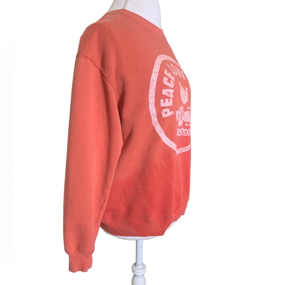 Orange Woodstock Festival Sweatshirt - Picture 3 of 6